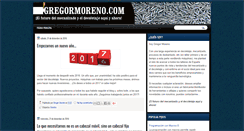 Desktop Screenshot of gregormoreno.com