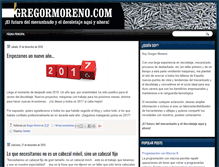 Tablet Screenshot of gregormoreno.com